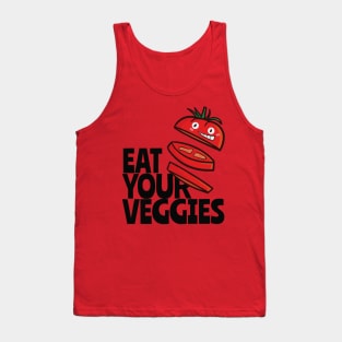 Eat Your Veggies - Tomato Version Tank Top